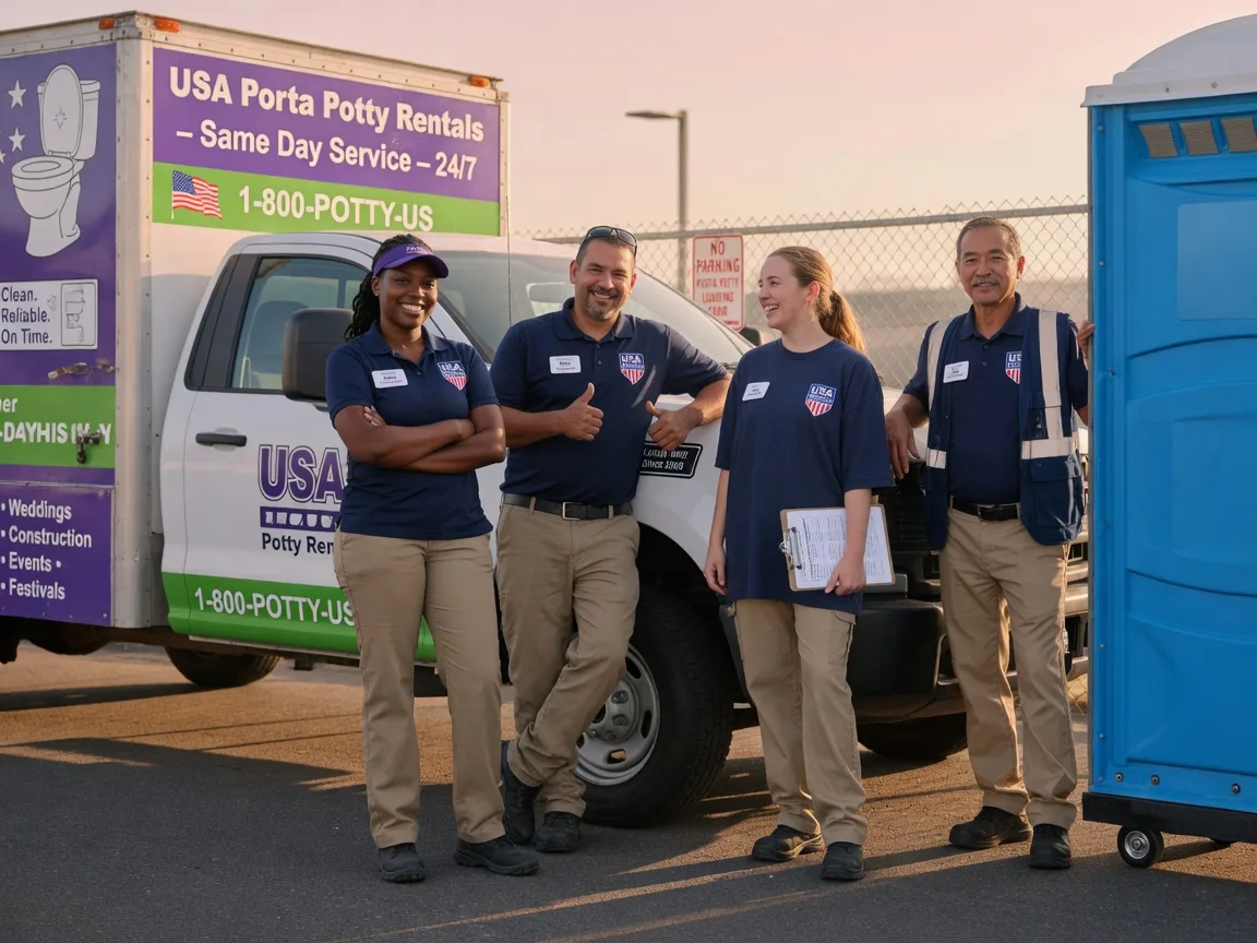 Porta Potty Rental company in Homer City, PA